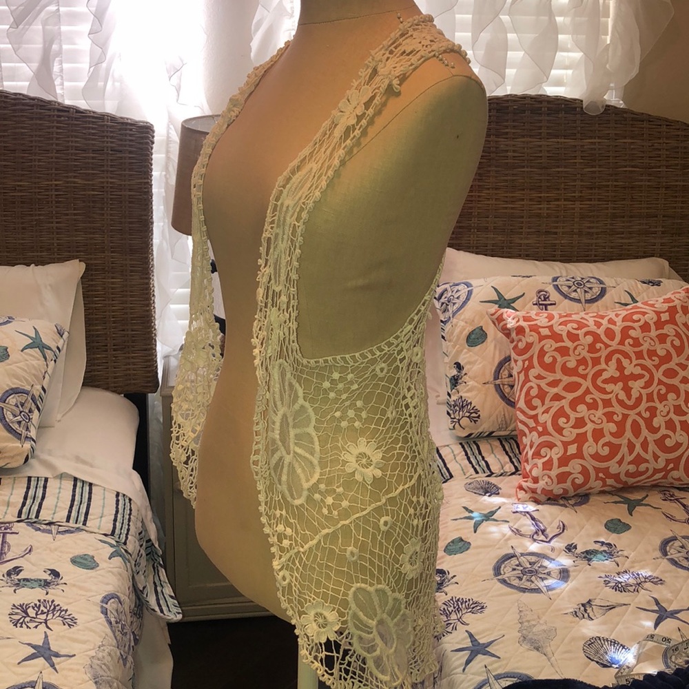 Crochet vest